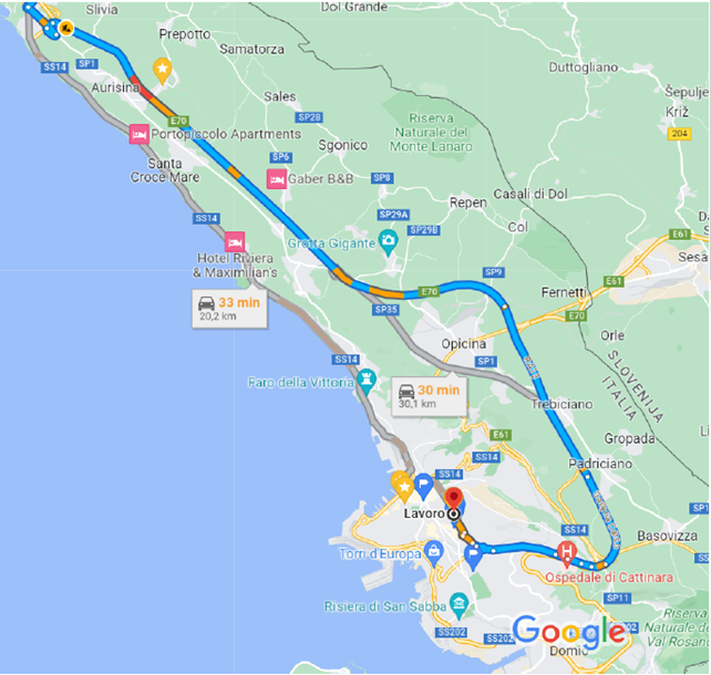 Mappa allargata